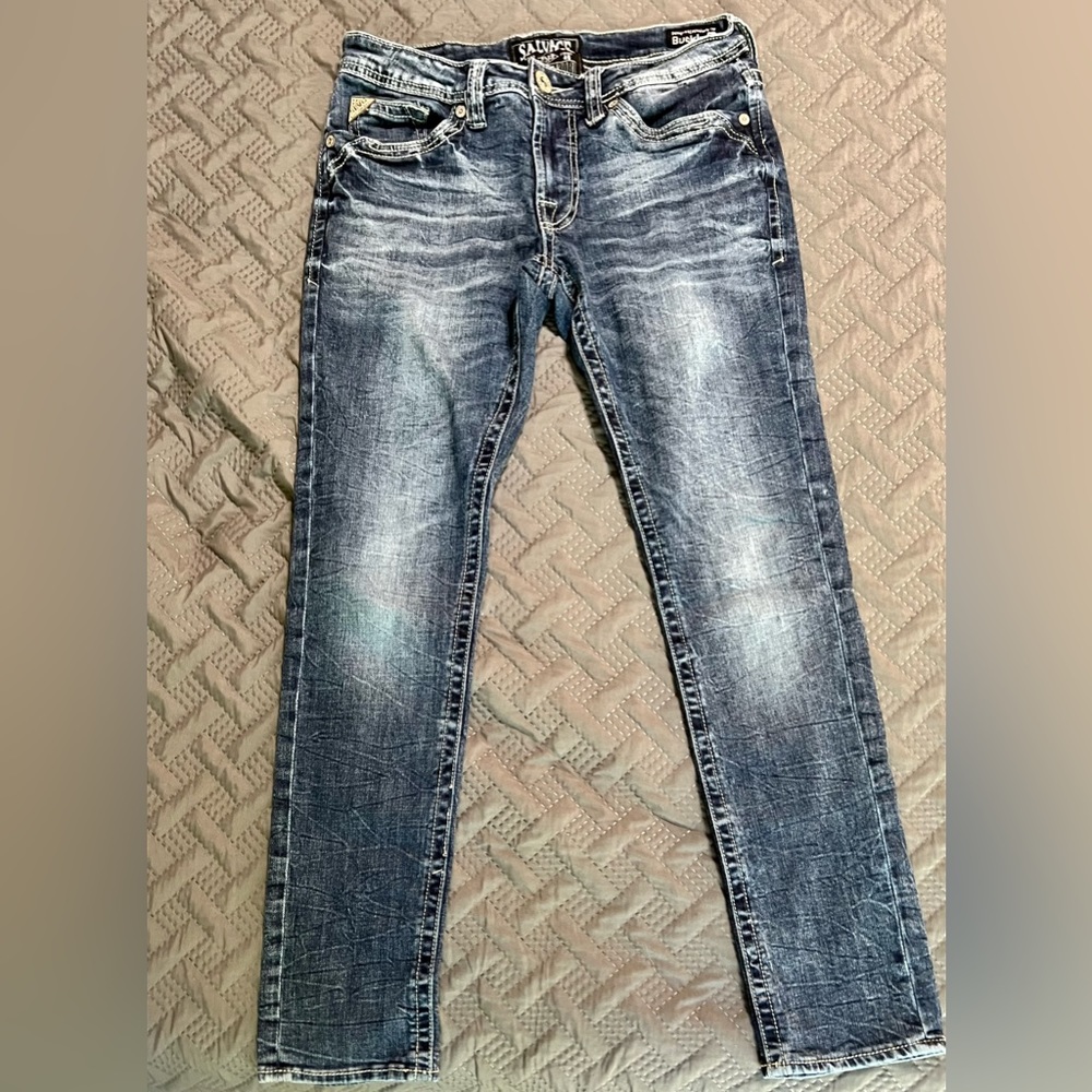 Salvage Mayhem Skinny Jeans (From Buckle)